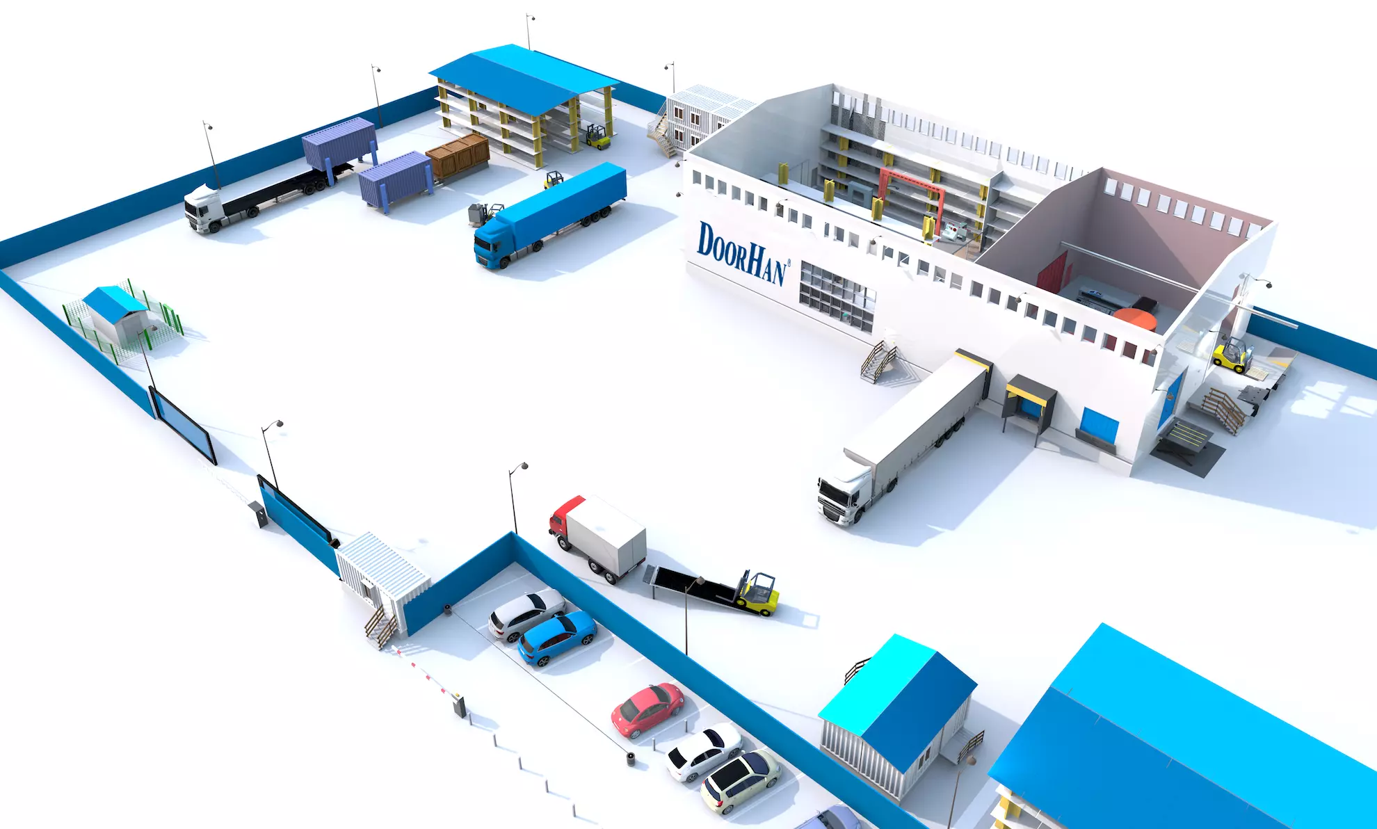 Комплексные решения для производственных и складских помещений 1 Производственно-складской комплекс