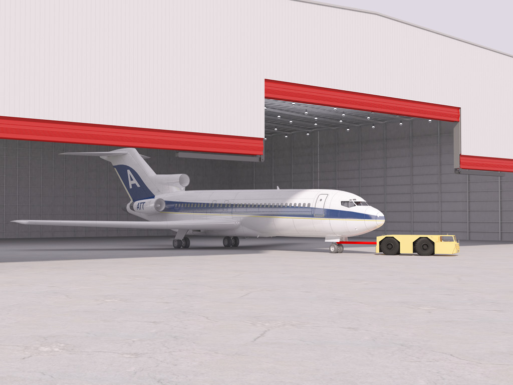 Ангарные ворота шторного типа мультисекционные 1 Ангарные ворота шторного типа мультисекционные 1