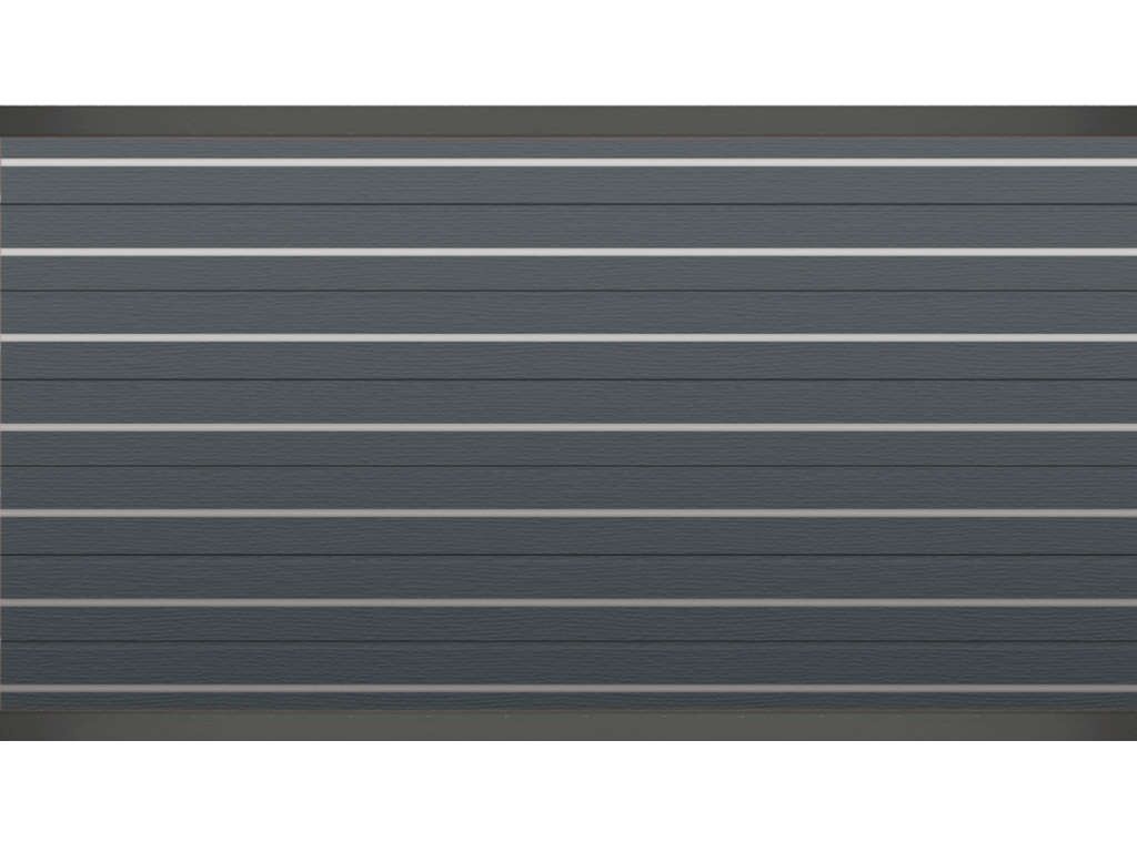 Откатные ворота из сендвич-панелей 25