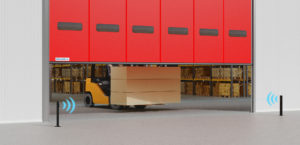 Скоростные рулонные ворота для внутреннего использования из ПВХ 20