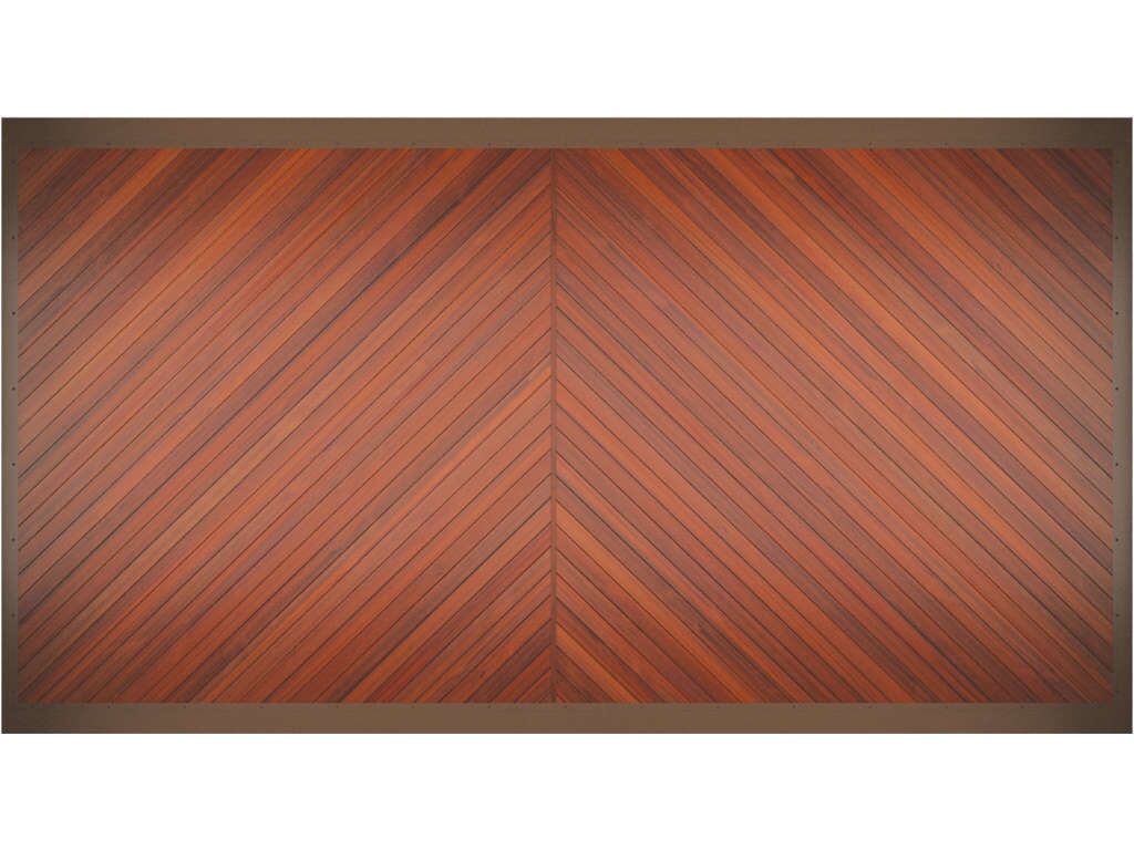 Откатные ворота из сендвич-панелей 23