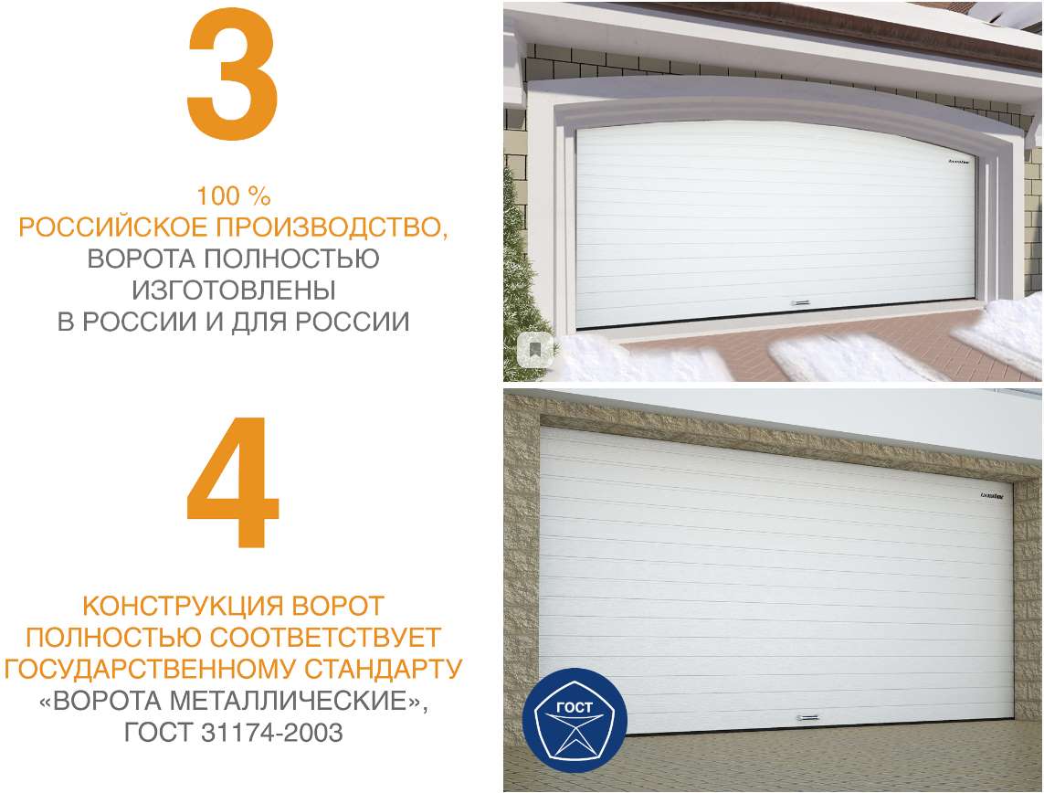 Ворота гаражные секционные с пружинами растяжения RSD01BIW 11 Ворота гаражные секционные с пружинами растяжения RSD01BIW 11