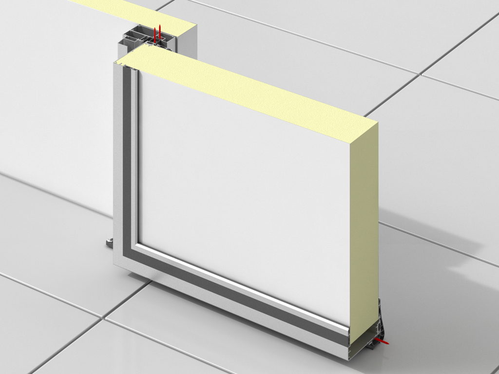Подъемная вертикальная дверь для охлаждаемых помещений серии IDV 5