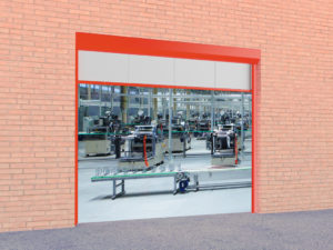 Противодымные шторы устанавливаются в паркингах и промышленных помещениях