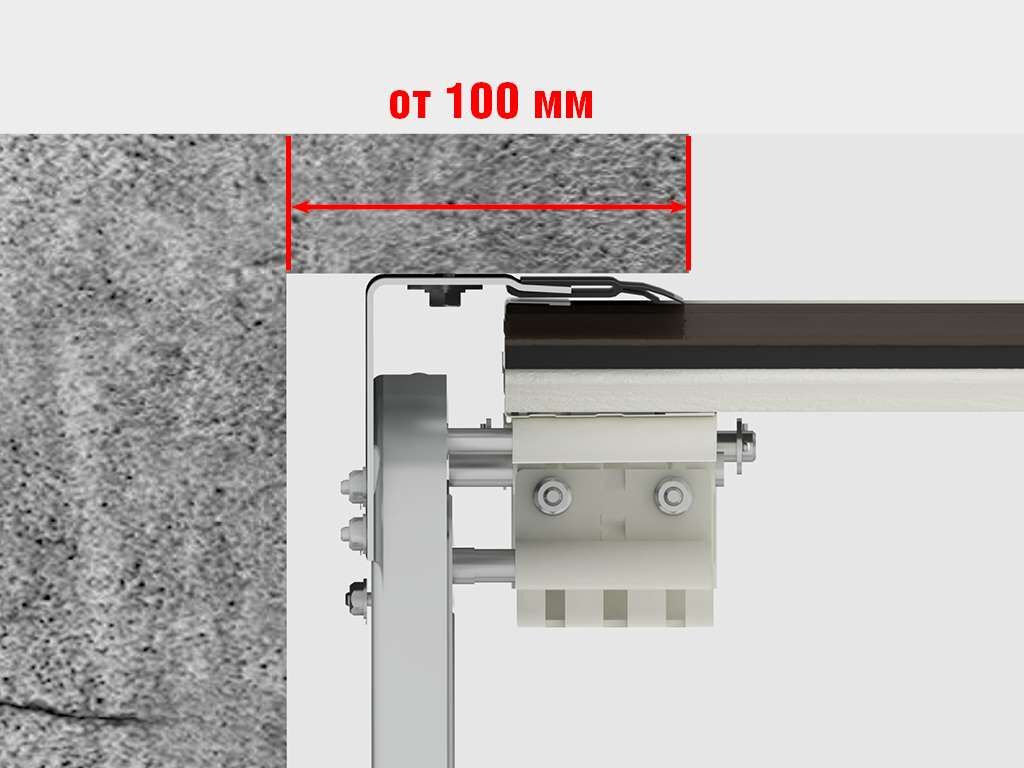 Ворота гаражные секционные с пружинами растяжения RSD01BIW 2 Ворота гаражные секционные с пружинами растяжения RSD01BIW 2