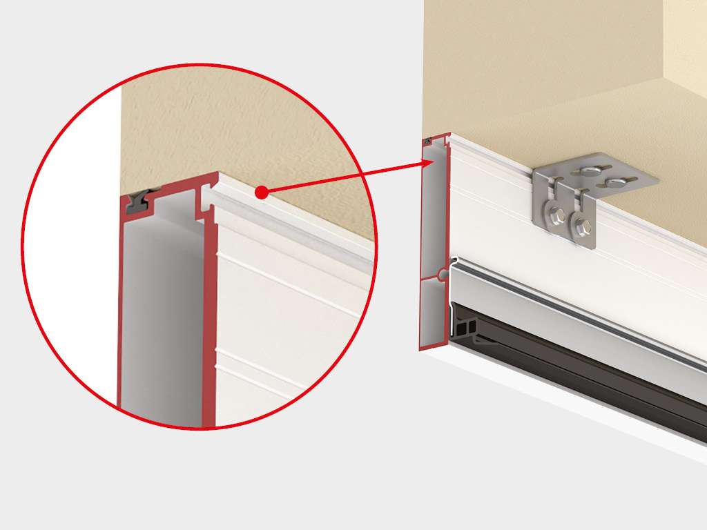 Ворота гаражные секционные с пружинами растяжения RSD01BIW 3 Ворота гаражные секционные с пружинами растяжения RSD01BIW 3