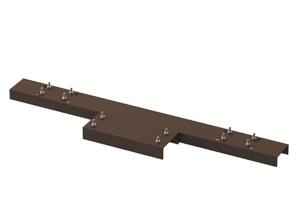 Откатные ворота из сендвич-панелей 11