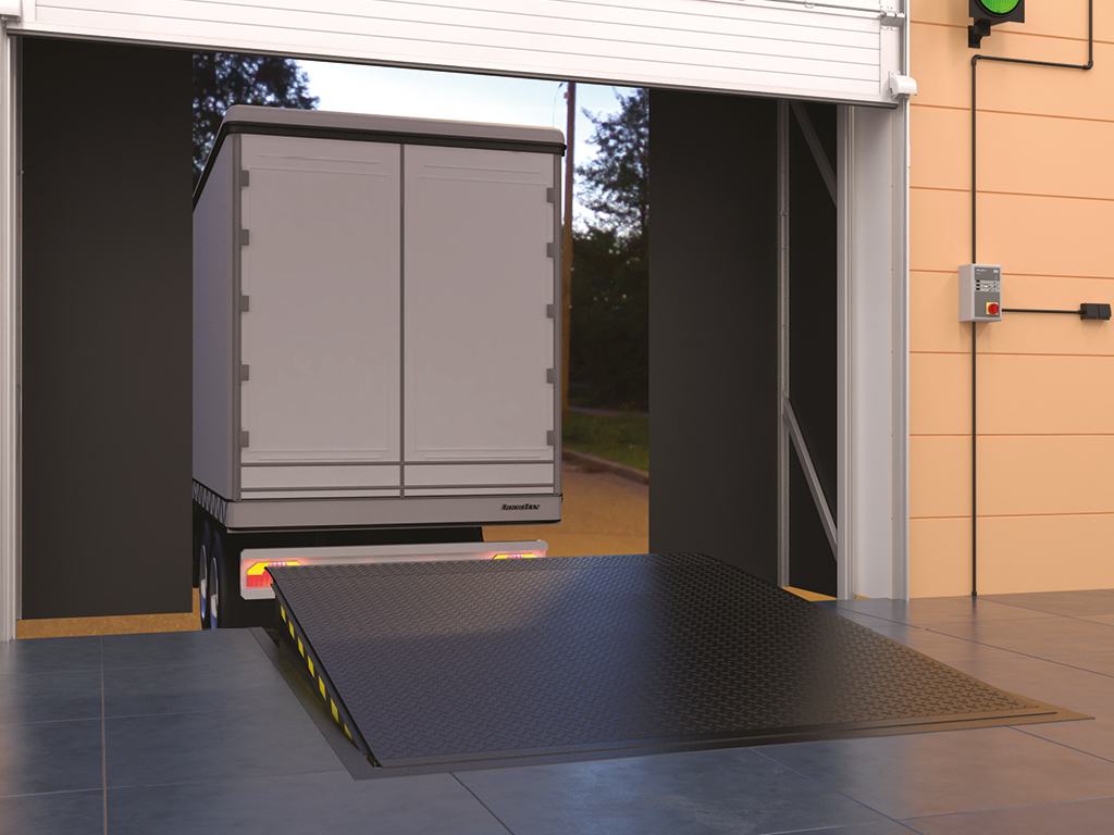 Платформа уравнительная с поворотной аппарелью 5 Платформа уравнительная с поворотной аппарелью 5