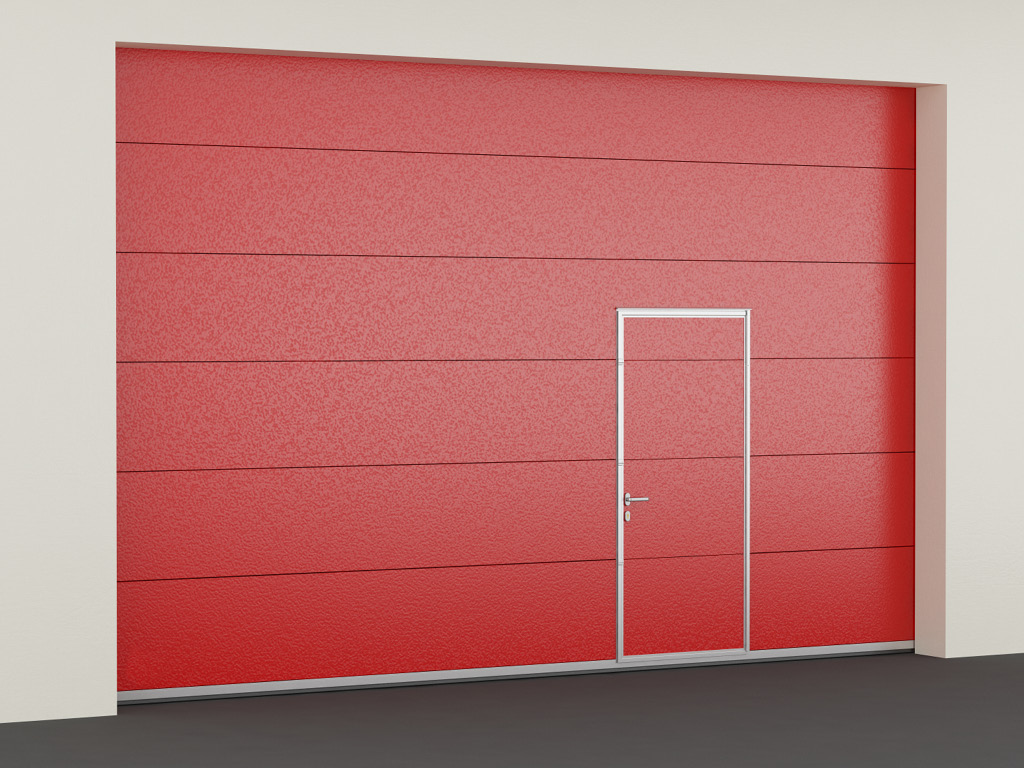 Секционные противопожарные ворота с классом огнестойкости EI60 9 Секционные противопожарные ворота с классом огнестойкости EI60 9