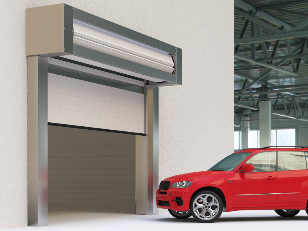 Скоростные спиральные ворота 2