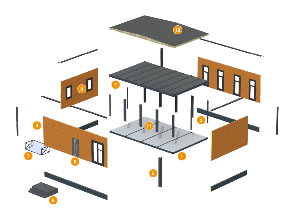 Модульный дом EFFECT LIGHT 29 1