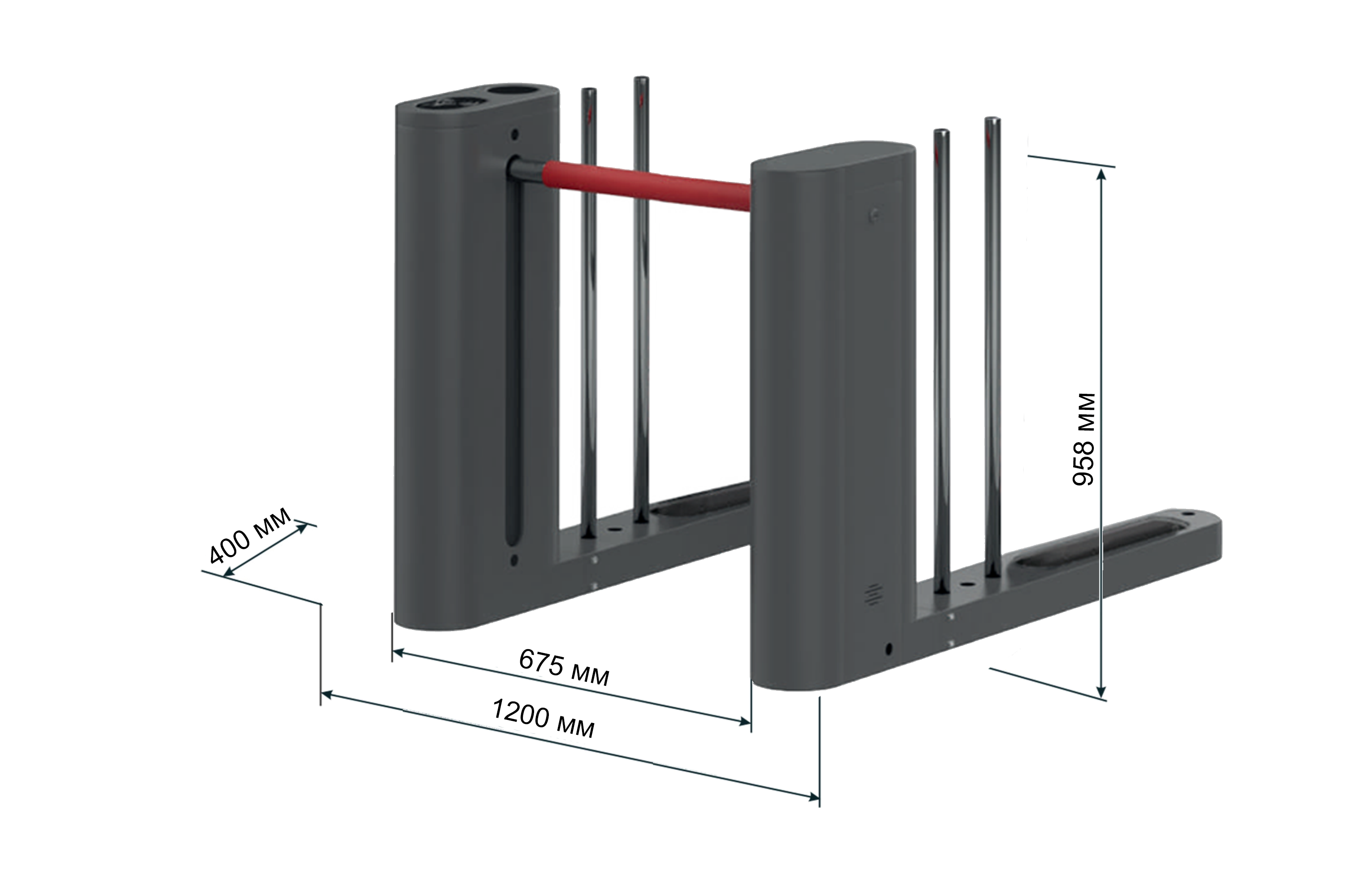 Турникет БЛОКПОСТ БС 600 1 Турникет БЛОКПОСТ БС 600 1