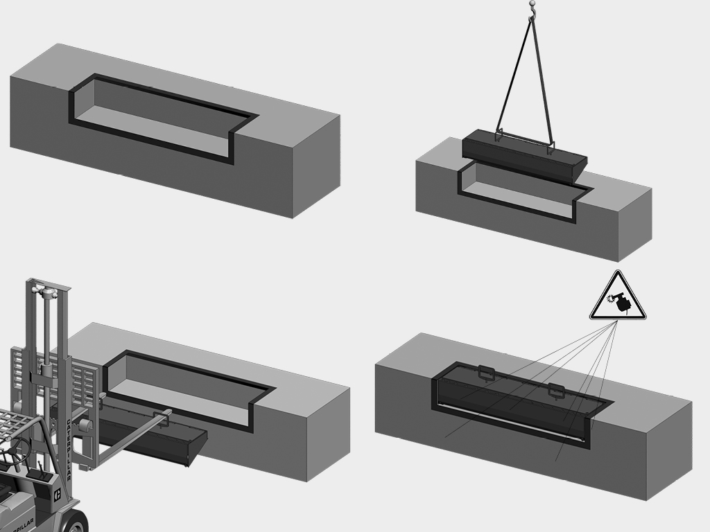 Платформа уравнительная механическая «МиниДок» 2
