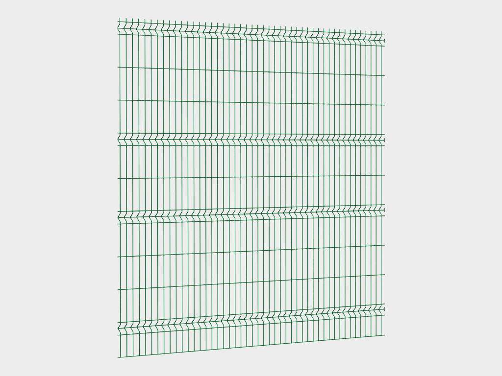 Забор из заборной секции «Стандарт» и стального прутка 4 и 5 мм 12 Забор из заборной секции «Стандарт» и стального прутка 4 и 5 мм 12