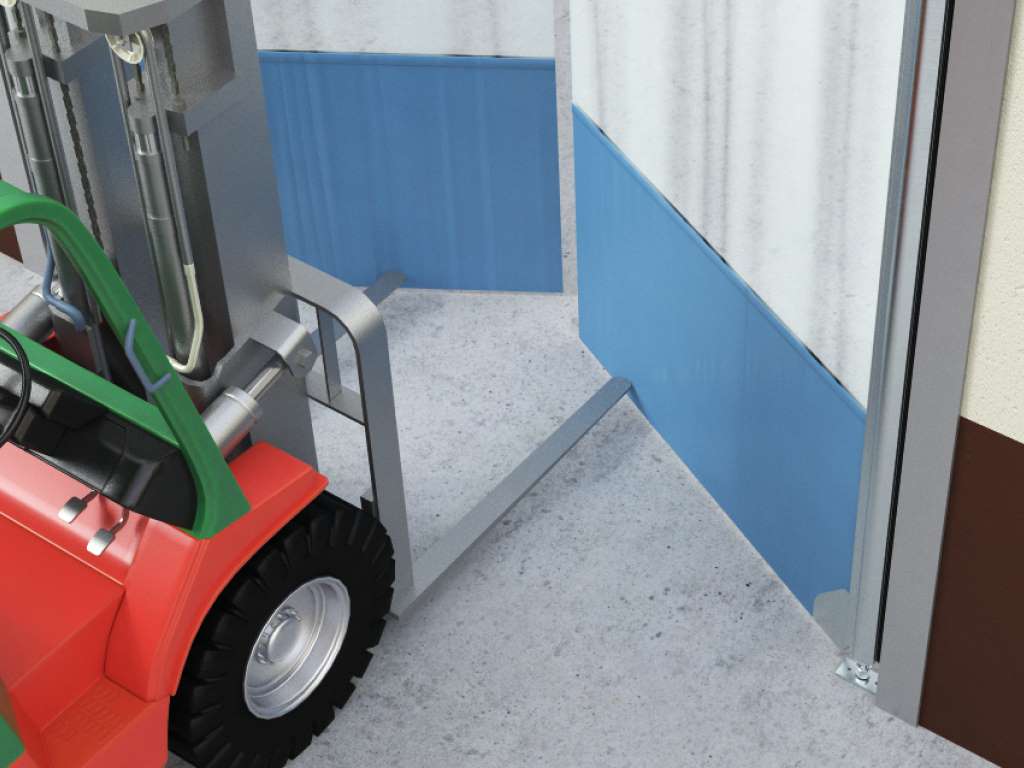 Маятниковые пленочные двери серия SSD 8 Маятниковые пленочные двери серия SSD 8