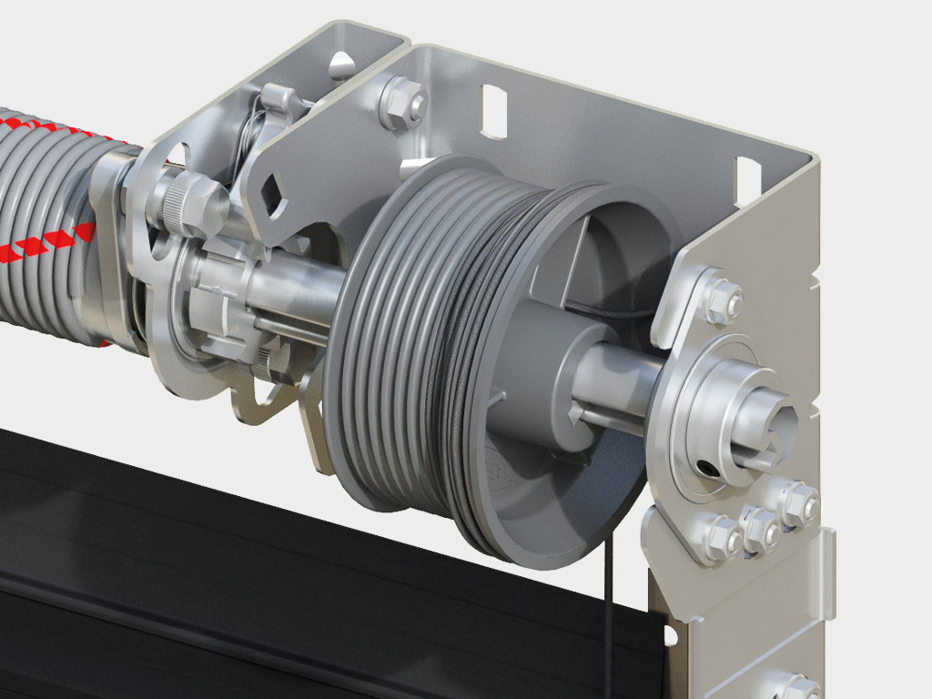 Ворота гаражные секционные с торсионным механизмом RSD02 25 Ворота гаражные секционные с торсионным механизмом RSD02 25
