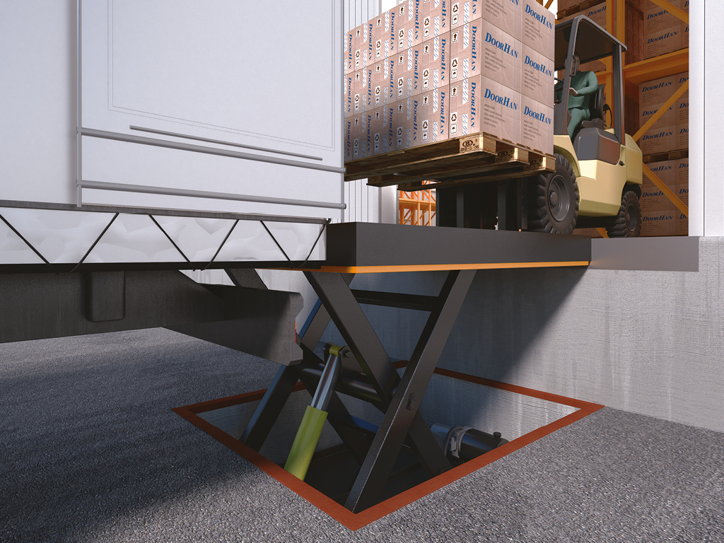 Подъемный стол с двумя парами ножниц 3 Подъемный стол с двумя парами ножниц 3