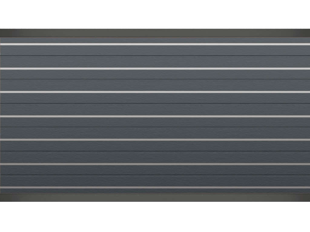 Распашные ворота из сендвич-панелей 17