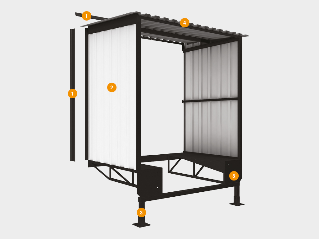 Тамбур перегрузочный легкий 1 Тамбур перегрузочный легкий 1