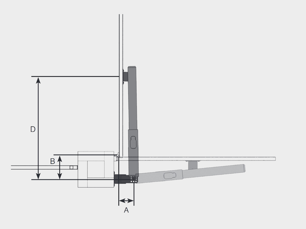 Привод линейный для распашных ворот SWING 3000 Pro 3