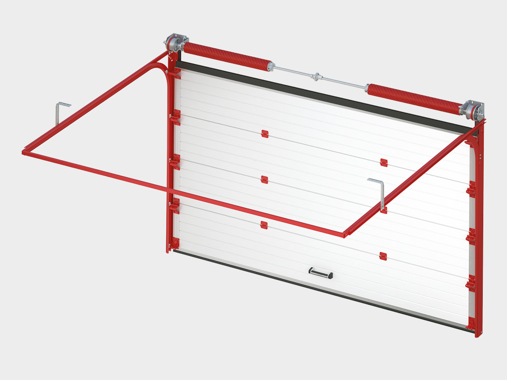 Ворота гаражные секционные с торсионным механизмом RSD02 24 Ворота гаражные секционные с торсионным механизмом RSD02 24