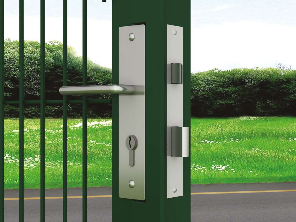 Калитка со стальной рамой и заполнением сварной сеткой 16 Калитка со стальной рамой и заполнением сварной сеткой 16