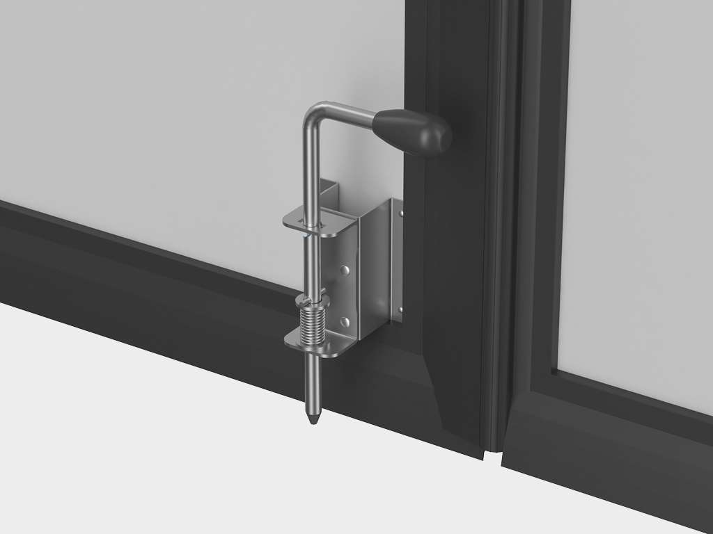 Холодильные двустворчатые распашные двери IsoDoor IDH2 для морозильных камер 23