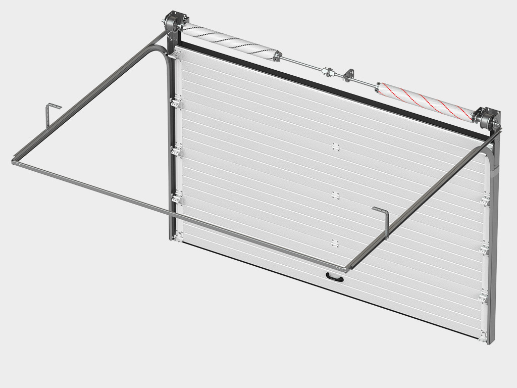Ворота гаражные секционные с торсионным механизмом RSD02 18 Ворота гаражные секционные с торсионным механизмом RSD02 18