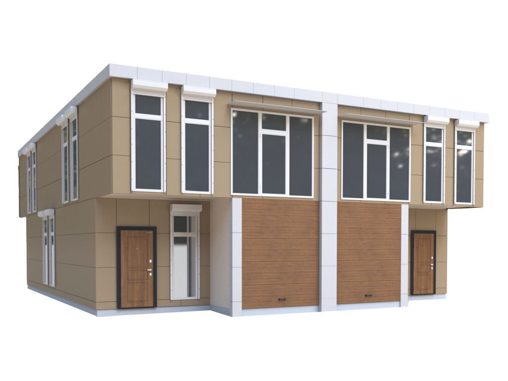 Таунхаусы DoorHan PREFAB HOUSE 17 Таунхаусы DoorHan PREFAB HOUSE 17