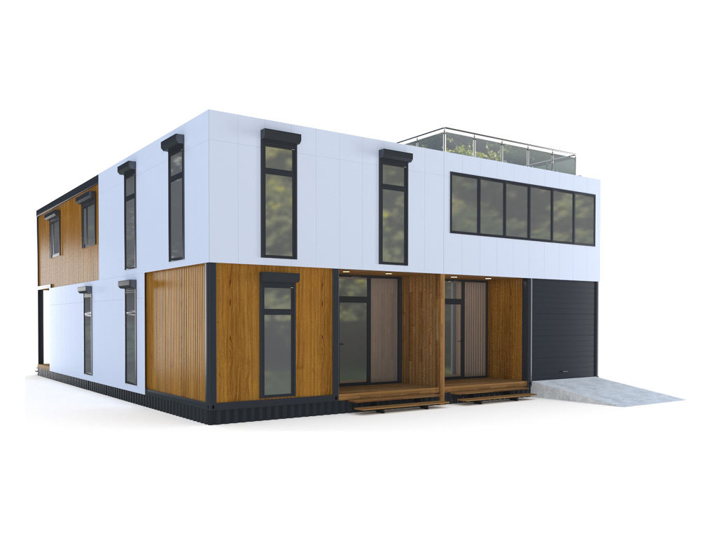 Таунхаусы DoorHan PREFAB HOUSE 9 Таунхаусы DoorHan PREFAB HOUSE 9