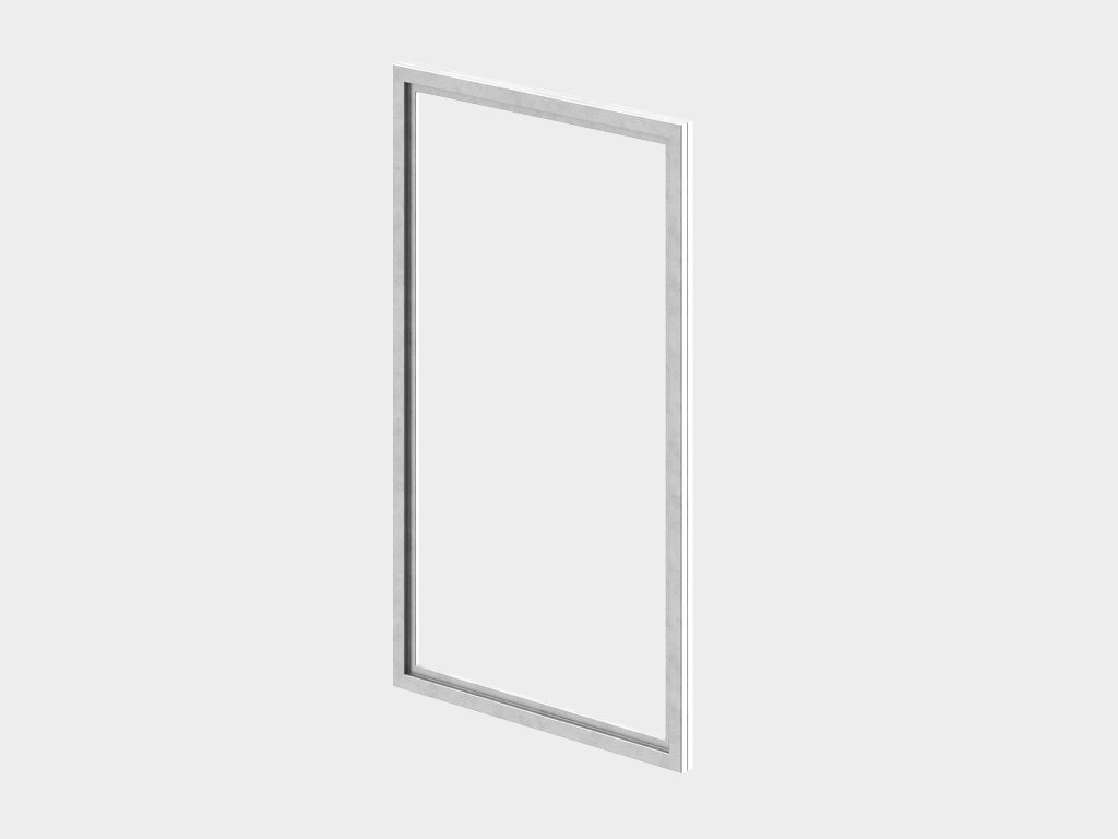 Профиль для ворот универсальный Т-образный 6000х80Х60Х1,5 4