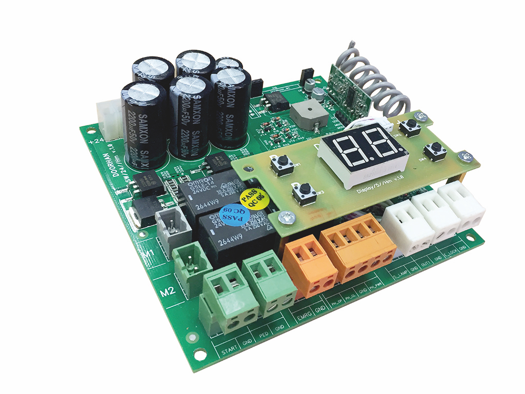 Блок управления на 24 V приводами распашных ворот CB-SWING-24 1