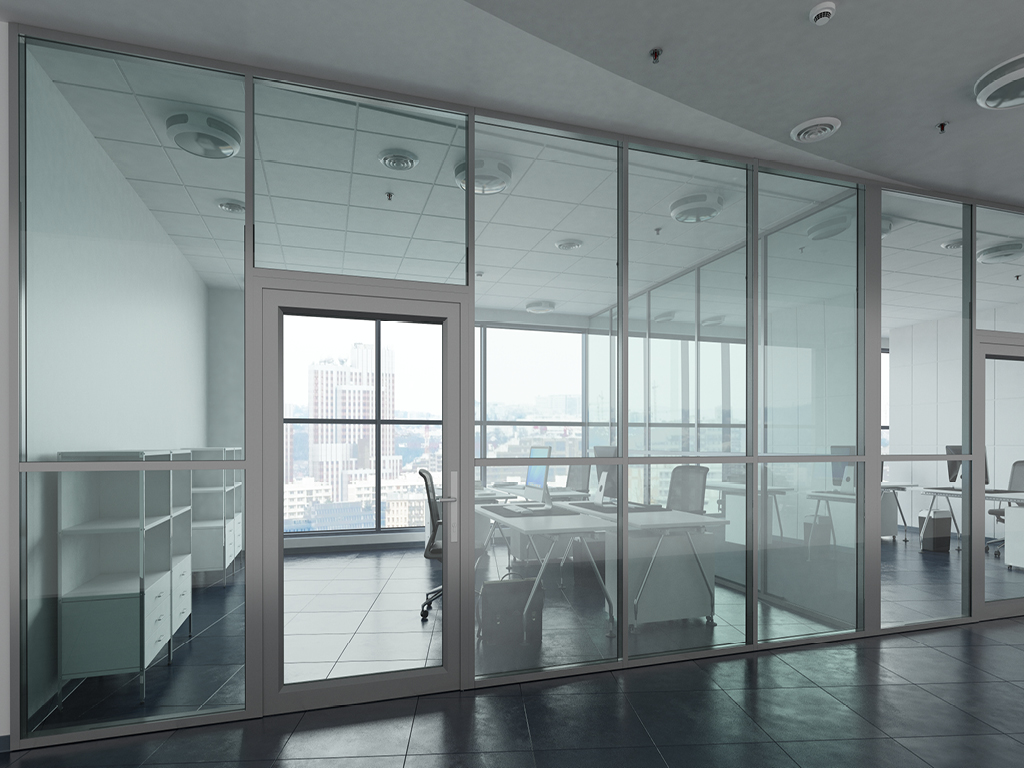 Офисные алюминиевые перегородки 3 Офисные алюминиевые перегородки 3