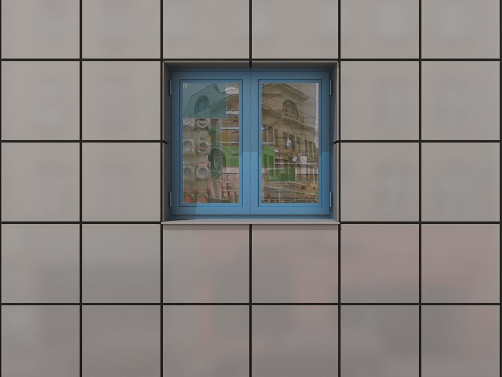 Оконно-дверная система без терморазрыва 2