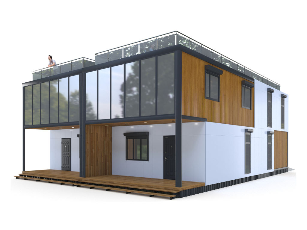 Таунхаусы DoorHan PREFAB HOUSE 8 Таунхаусы DoorHan PREFAB HOUSE 8