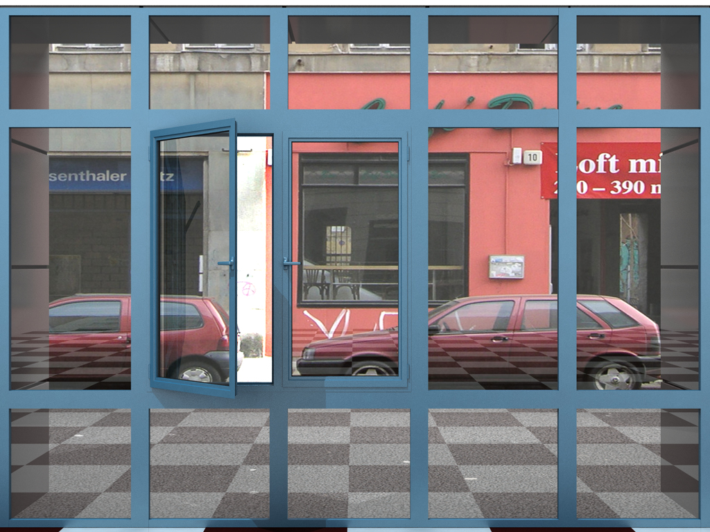 Оконно-дверная система с терморазрывом 4