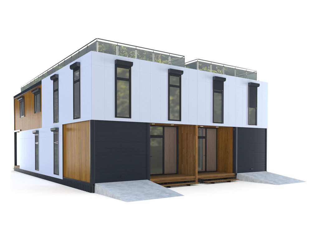 Таунхаусы DoorHan PREFAB HOUSE 11 Таунхаусы DoorHan PREFAB HOUSE 11