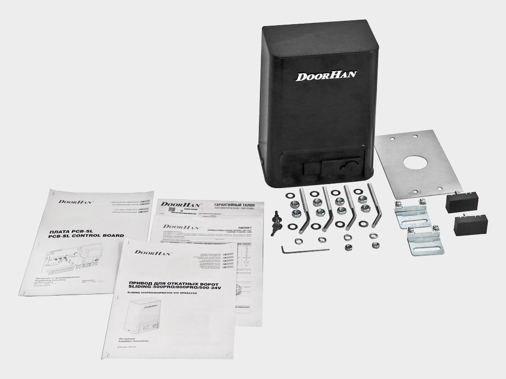Привод Sliding-800 PRO для откатных ворот 10