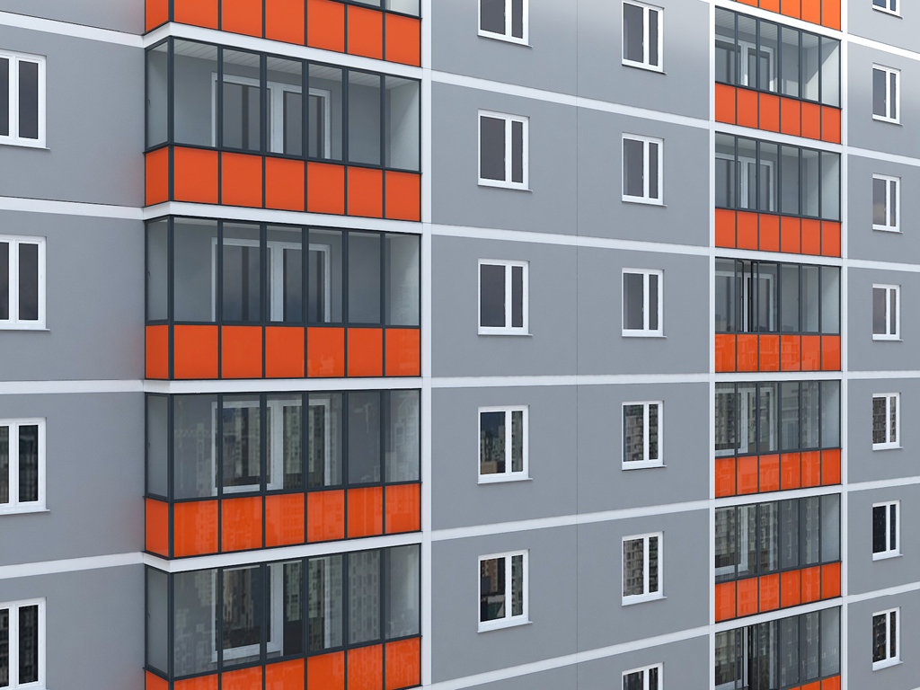 Остекление балконов, балконная система 9