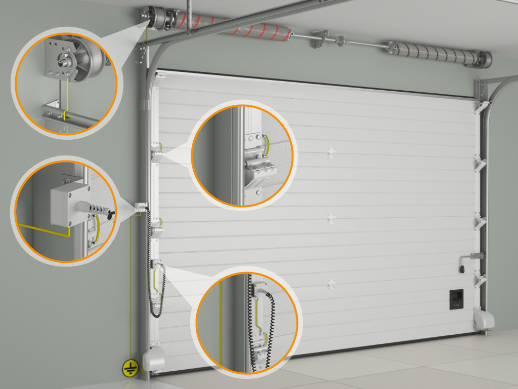 Промышленные секционные ворота ISD01 51 Промышленные секционные ворота ISD01 51