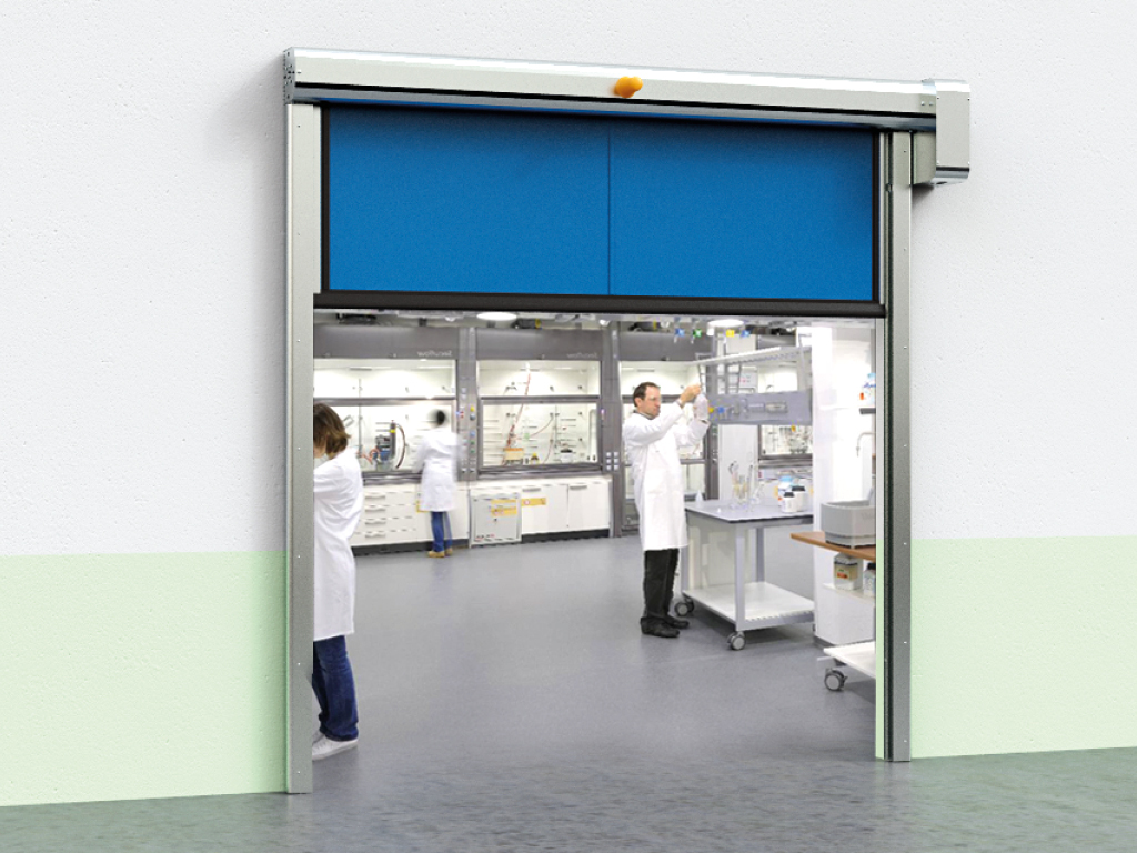 Скоростные рулонные ворота для пищевой промышленности 2 Скоростные рулонные ворота для пищевой промышленности 2