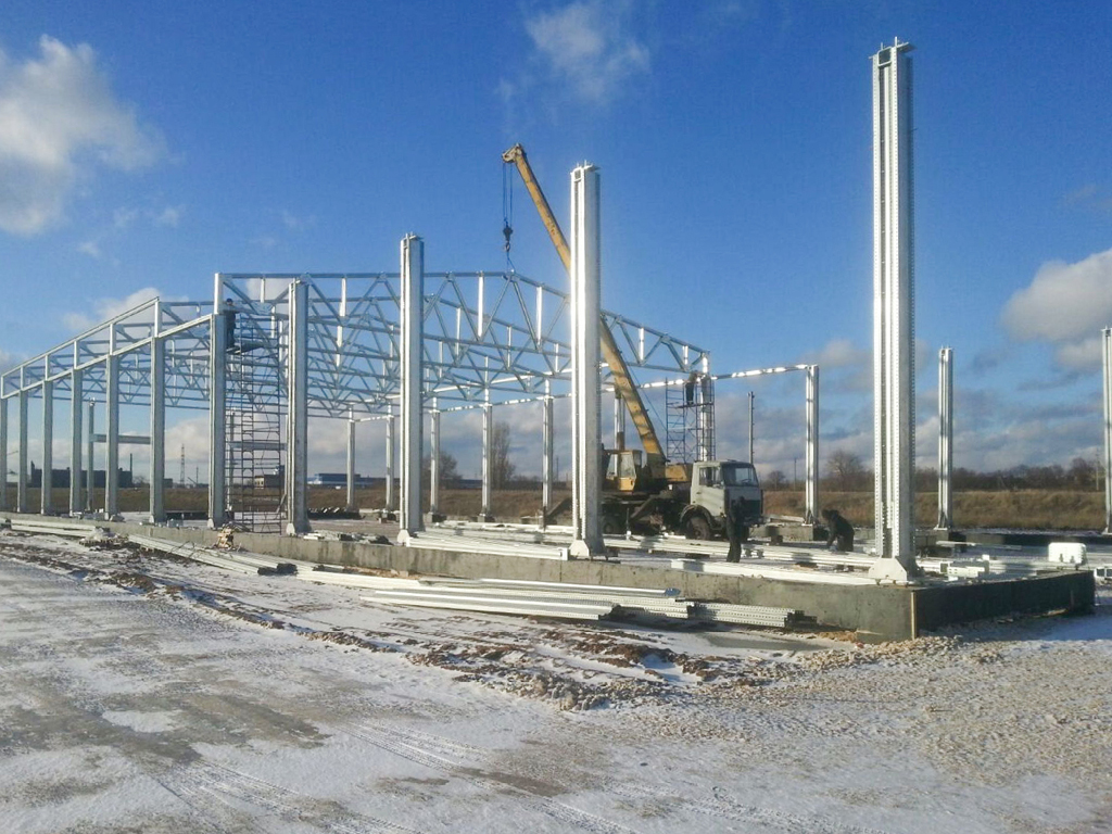 Каркасные здания DoorHan из ЛСТК 3