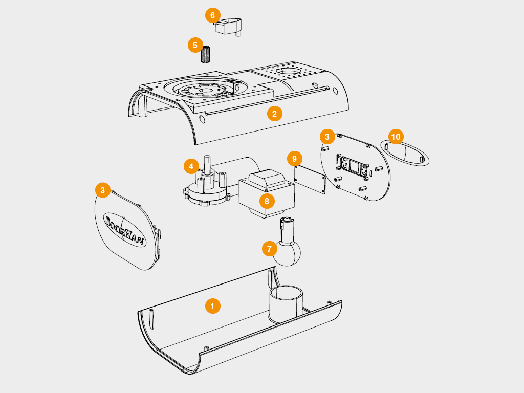 Комплект привода секционных ворот Sectional 1200 до 18 кв.м. 1 Комплект привода секционных ворот Sectional 1200 до 18 кв.м. 1