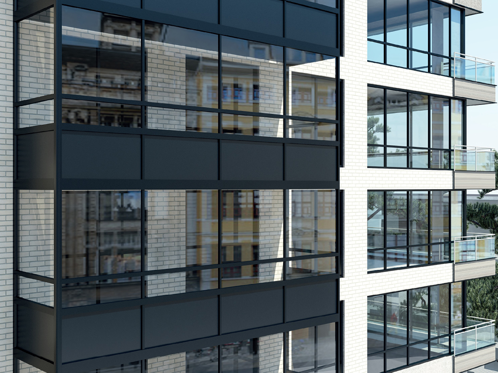 Остекление балконов, балконная система 6