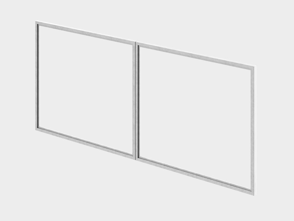 Профиль для ворот универсальный Т-образный 6000х80Х60Х1,5 3