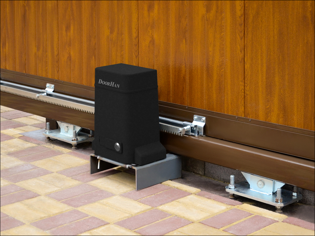 Привод Sliding-1300 Pro для откатных ворот 8