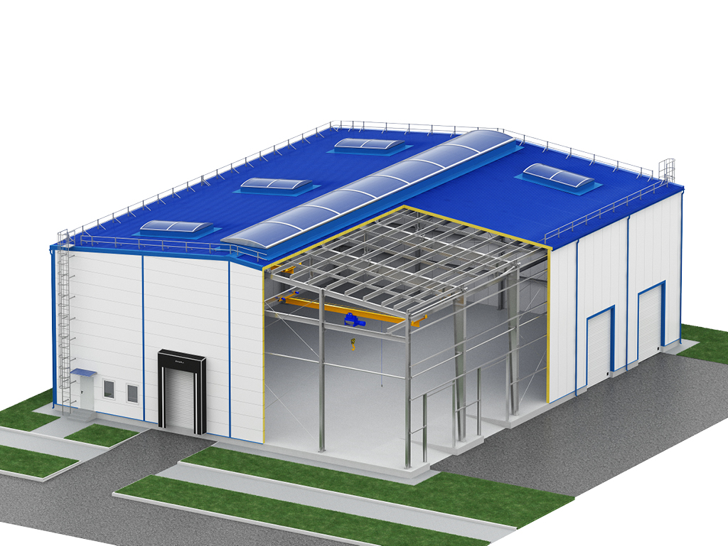 Каркасные здания DoorHan рамного типа 2