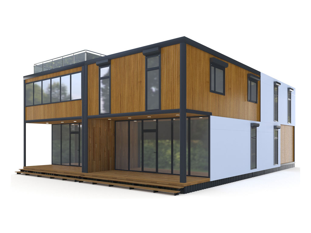 Таунхаусы DoorHan PREFAB HOUSE 10 Таунхаусы DoorHan PREFAB HOUSE 10