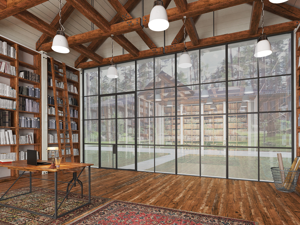 Фасадная стоечно-ригельная система 10