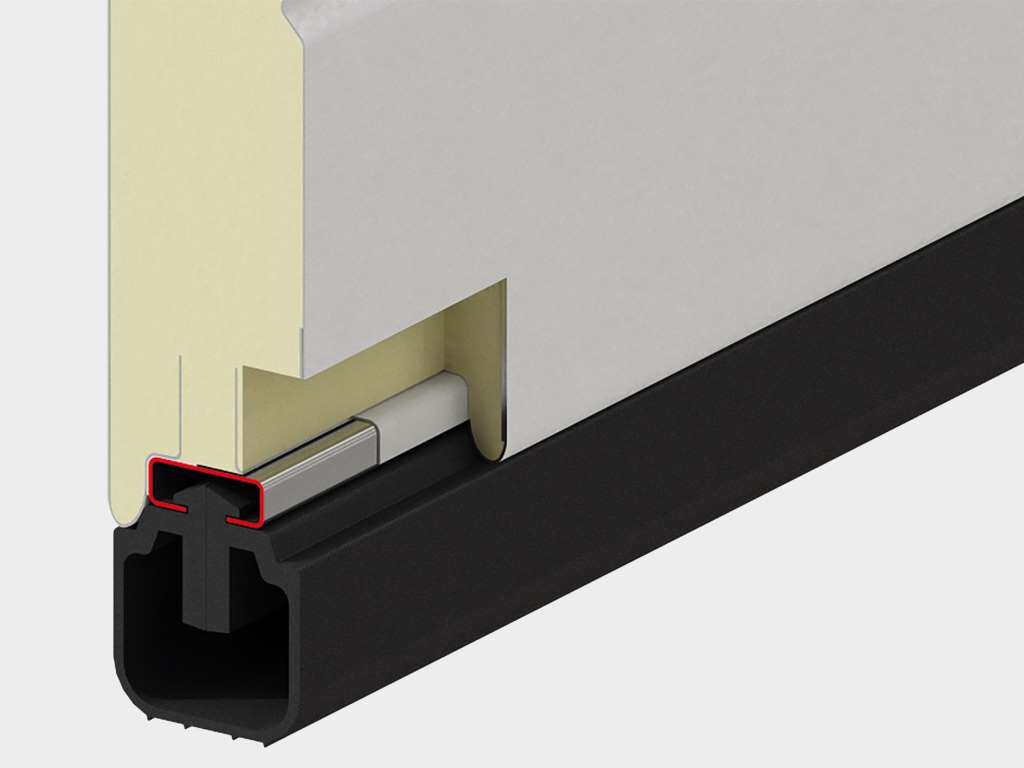 Ворота гаражные секционные с пружинами растяжения RSD01BIW 29 Ворота гаражные секционные с пружинами растяжения RSD01BIW 29